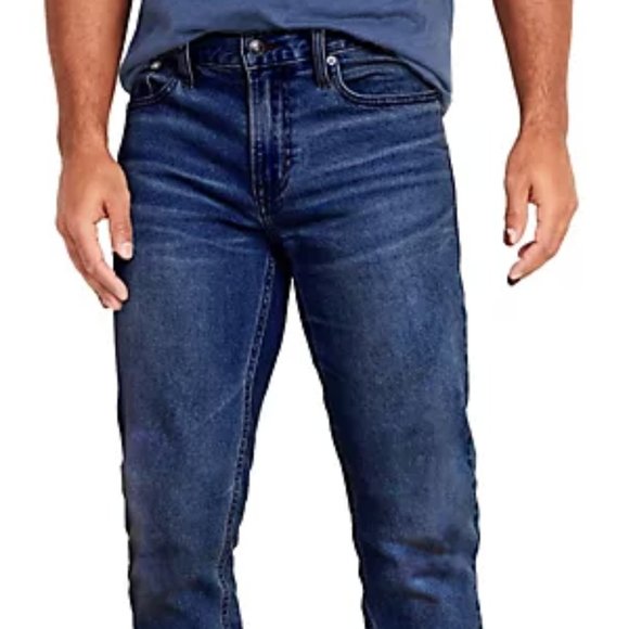 Blu Rock LIGHT WASH Blue Jeans - 40x32 STRETCH jeans - Picture 1 of 4